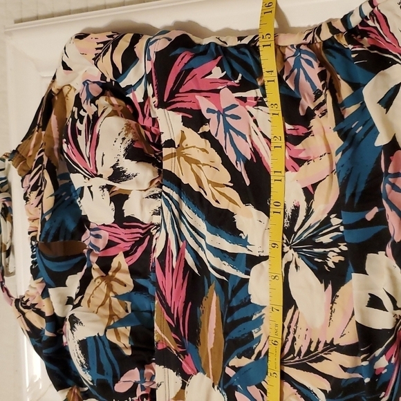 Kona Sol Floral print one piece swimsuit size Large - Picture 9 of 10